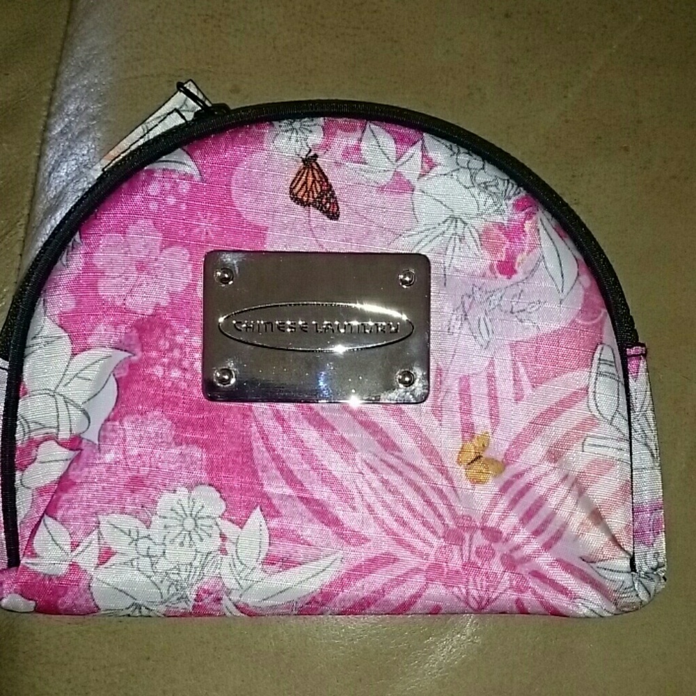 Chinese laundry makeup pouch